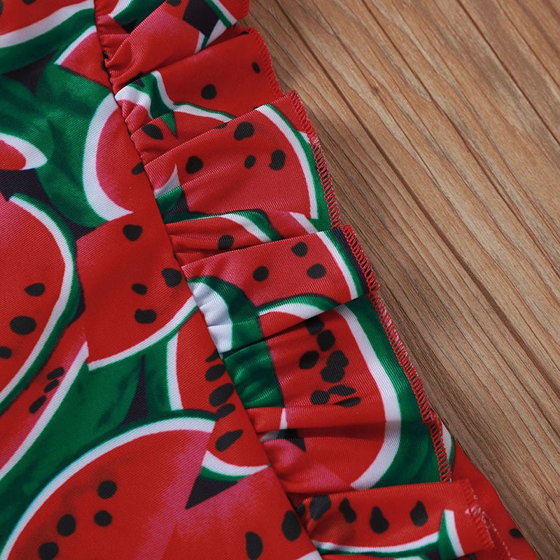 Colorful Printed Sleeve One - Piece Swimsuit for Kids - Sizes 6M to 5Y - Aqova