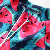 Cool Watermelon Children's Swimwear - Long Sleeve Baby Girl Beach Set - Aqova