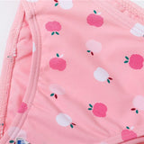 Cute Girls Split Swimsuit - Fashionable Nylon Swimwear for Summer Fun - Aqova