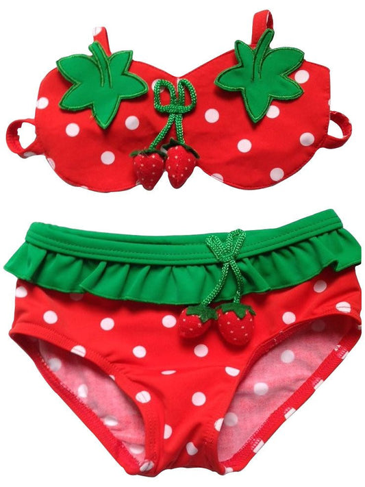 Cute Strawberry Children's Swimsuit - Fresh Design for Little Swimmers - Aqova