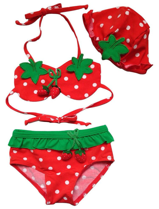 Cute Strawberry Children's Swimsuit - Fresh Design for Little Swimmers - Aqova