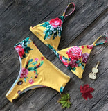 Europe and the United States sexy explosions swimsuit leopard snake pattern high waist ladies bikini - Aqova
