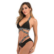 European & American Printed Straps Swimsuit - Comfortable Swimwear for Women - Aqova