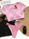 European And American Bikini Sexy Backless Swimsuit Swimsuit Women - Aqova