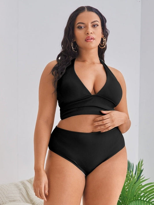 European and American floral bikini - Aqova