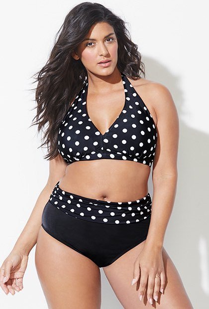 European and American floral bikini - Aqova
