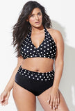 European and American floral bikini - Aqova