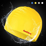 Fashion Professional Waterproof Swimming Cap - Silicone Earmuffs Included - Aqova