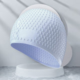 Fashion Silicone Water Drop Swimming Cap - Adult Swimwear in 9 Colors - Aqova