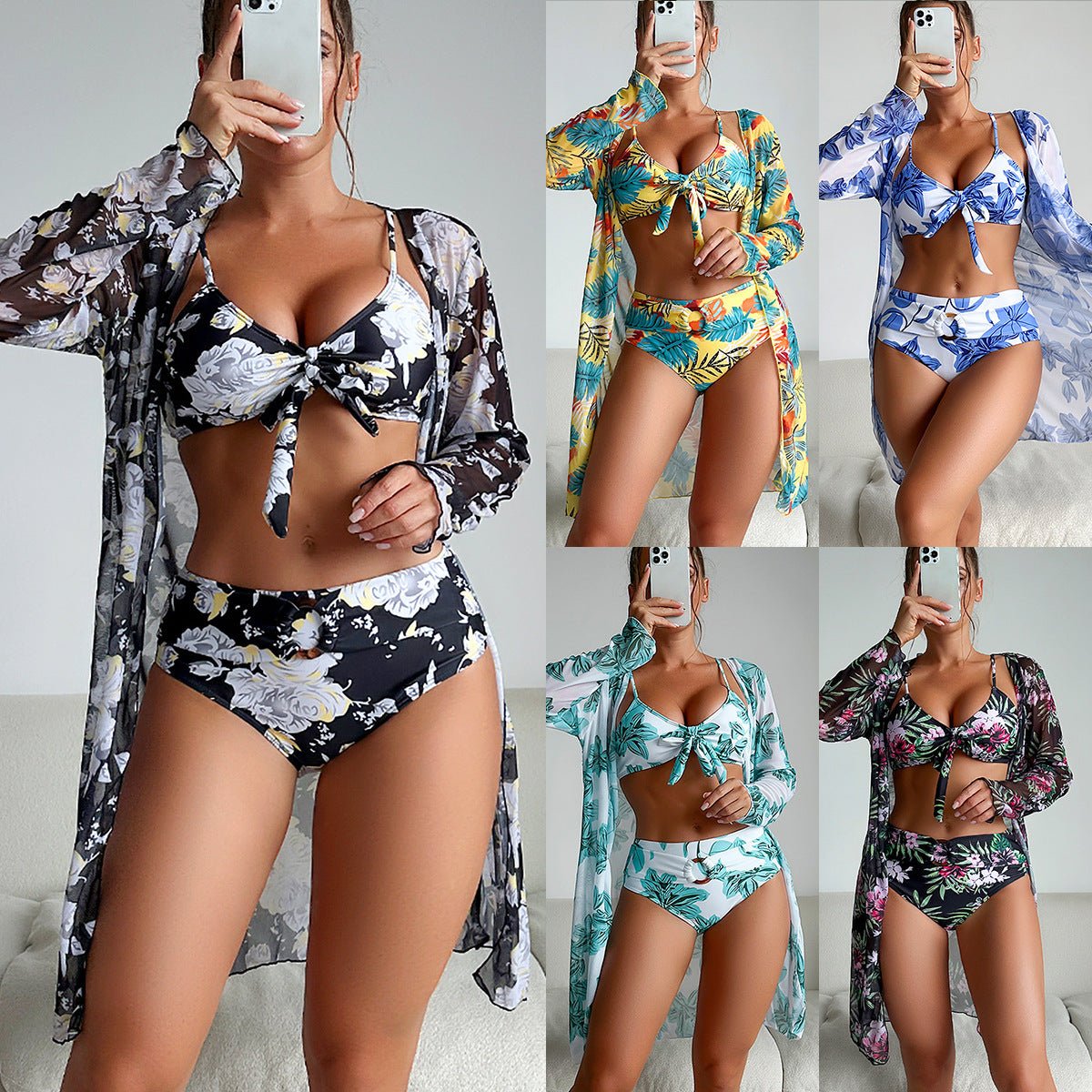 Fashion Swimsuit Women's Split Three - piece Suit - Aqova