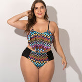 Fat woman plus fat split swimsuit - Aqova