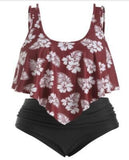 Fat woman plus fat split swimsuit - Aqova