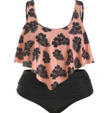 Fat woman plus fat split swimsuit - Aqova