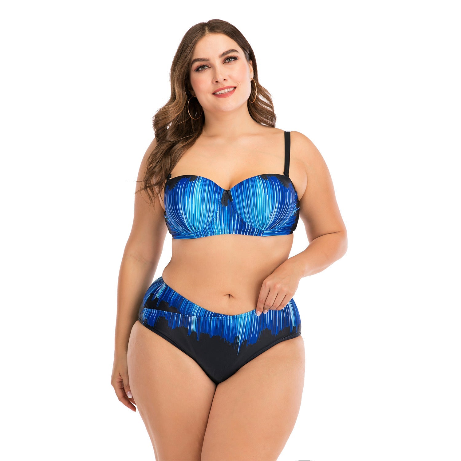 Fat woman underwire big cup ladies swimsuit - Aqova
