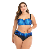 Fat woman underwire big cup ladies swimsuit - Aqova
