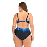 Fat woman underwire big cup ladies swimsuit - Aqova
