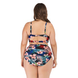 Fat woman underwire big cup ladies swimsuit - Aqova
