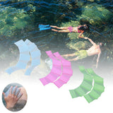Frog Silicone Handcuffs - Swim Faster with Hydrodynamic Webbed Design - Aqova