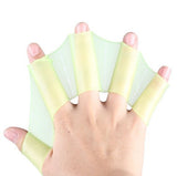 Frog Silicone Handcuffs - Swim Faster with Hydrodynamic Webbed Design - Aqova