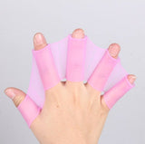 Frog Silicone Handcuffs - Swim Faster with Hydrodynamic Webbed Design - Aqova