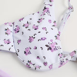 Gathered Bikini New One - piece Underwire Swimsuit - Aqova