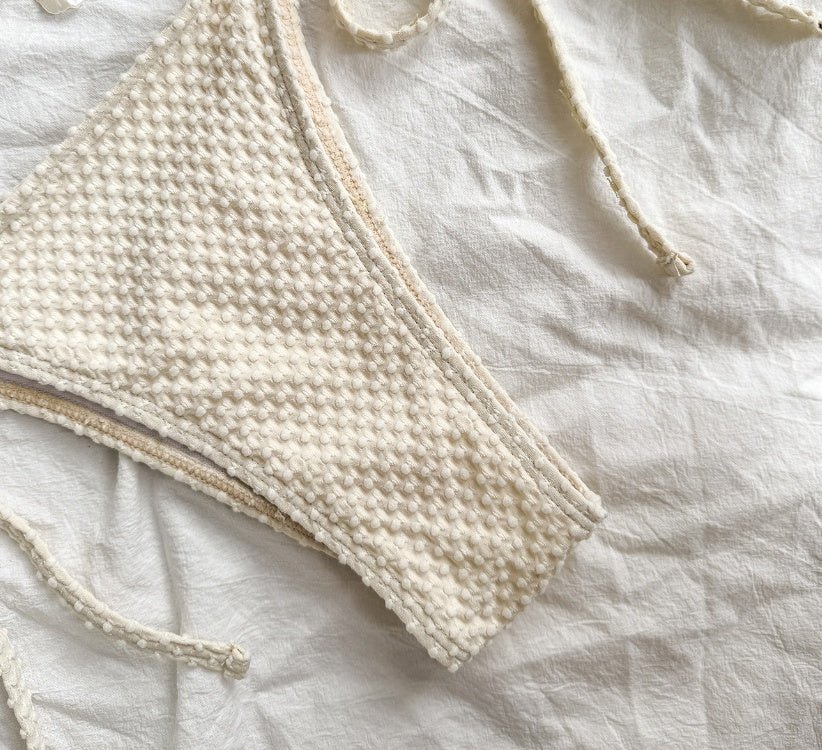 Halter Lace - up Bikini Summer Beach Bikini Women's Swimsuit - Aqova