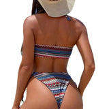 Halter Women's Split Bikini Swimsuit - Aqova