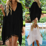Hooded Top Suit Bikini Beach Sunscreen Clothing - Aqova
