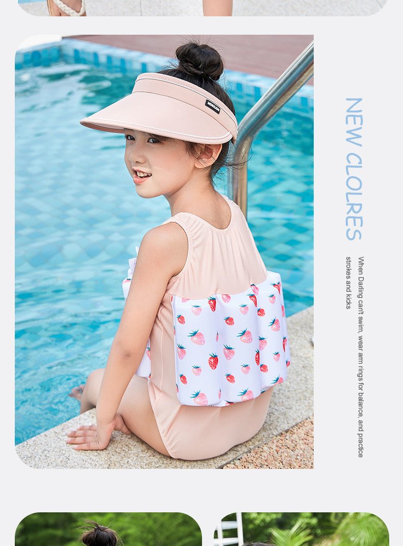 Kids Buoyancy Swimsuit - One - Piece Bathing Suit for Swimming Fun - Aqova