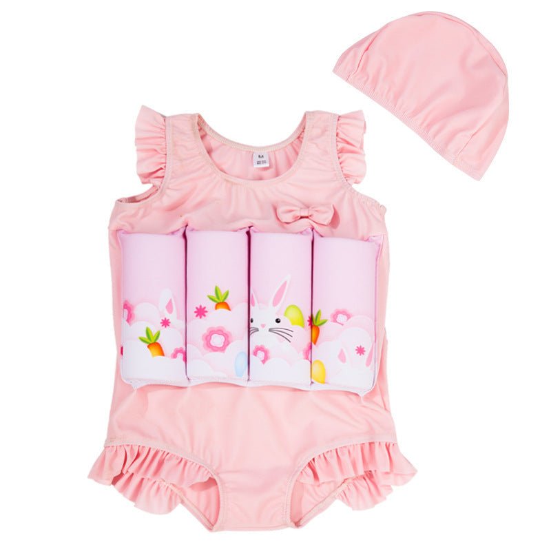 Kids Buoyancy Swimsuit - One - Piece Bathing Suit for Swimming Fun - Aqova