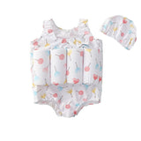 Kids Buoyancy Swimsuit - One - Piece Bathing Suit for Swimming Fun - Aqova