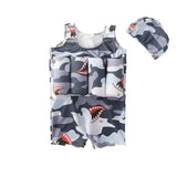 Kids Buoyancy Swimsuit - One - Piece Bathing Suit for Swimming Fun - Aqova