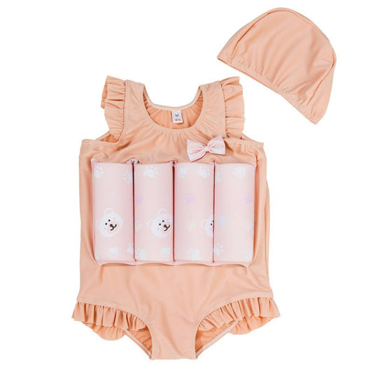 Kids Buoyancy Swimsuit - One - Piece Bathing Suit for Swimming Fun - Aqova