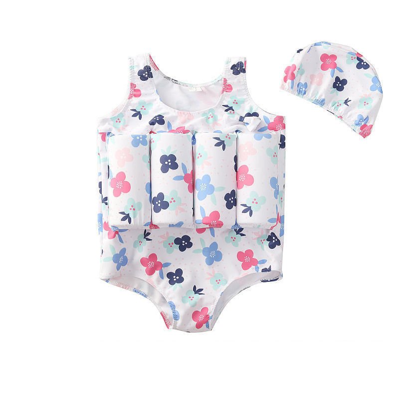 Kids Buoyancy Swimsuit - One - Piece Bathing Suit for Swimming Fun - Aqova