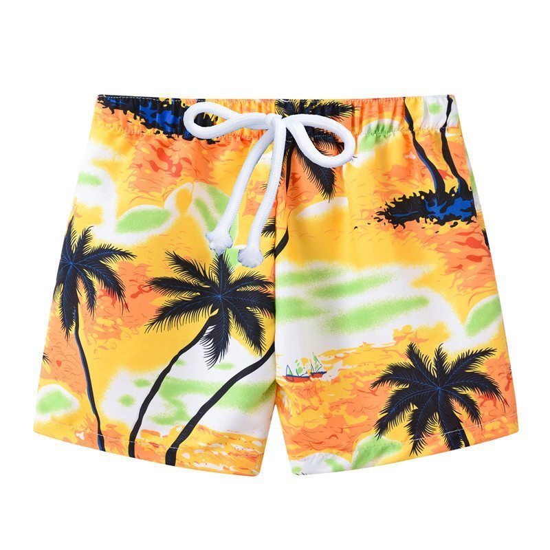 Kids' Cartoon Printed Swim Shorts - Cute Beach Pants for Ages 3 - 8 - Aqova