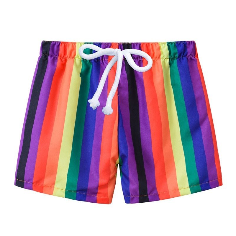 Kids' Cartoon Printed Swim Shorts - Cute Beach Pants for Ages 3 - 8 - Aqova