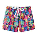 Kids' Cartoon Printed Swim Shorts - Cute Beach Pants for Ages 3 - 8 - Aqova