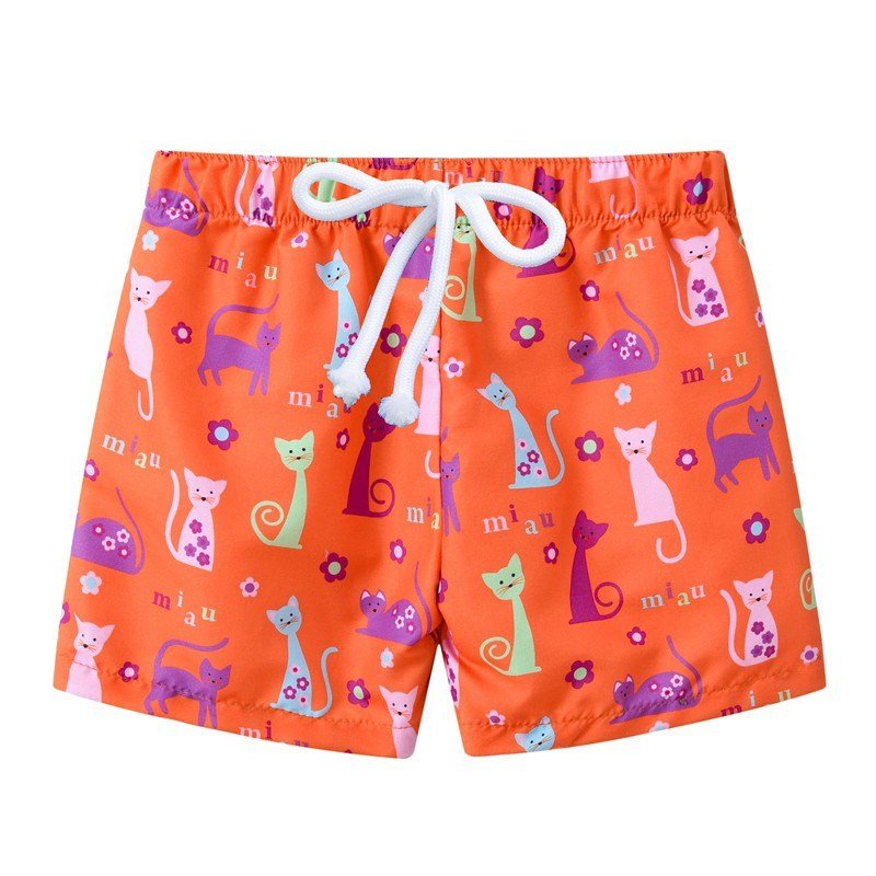 Kids' Cartoon Printed Swim Shorts - Cute Beach Pants for Ages 3 - 8 - Aqova