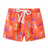 Kids' Cartoon Printed Swim Shorts - Cute Beach Pants for Ages 3 - 8 - Aqova