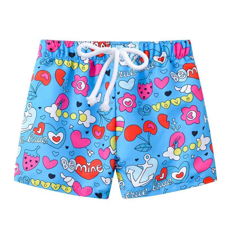 Kids' Cartoon Printed Swim Shorts - Cute Beach Pants for Ages 3 - 8 - Aqova