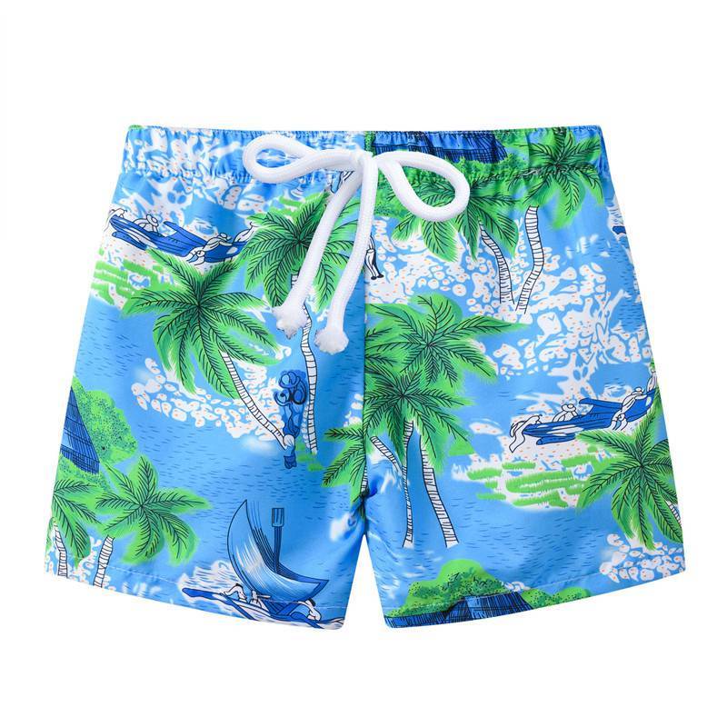 Kids' Cartoon Printed Swim Shorts - Cute Beach Pants for Ages 3 - 8 - Aqova