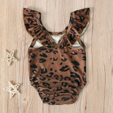 Kids' Leopard Print Swimsuit - Trendy Swimwear for Little Fashionistas - Aqova