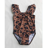 Kids' Leopard Print Swimsuit - Trendy Swimwear for Little Fashionistas - Aqova
