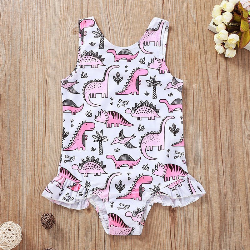 Kids' Leopard Print Swimsuit - Trendy Swimwear for Little Fashionistas - Aqova