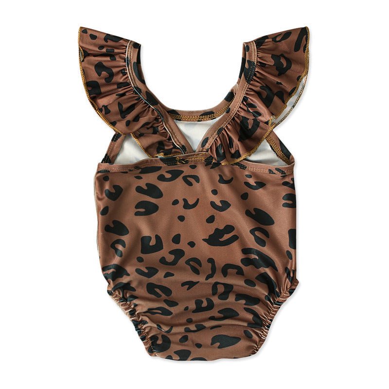 Kids' Leopard Print Swimsuit - Trendy Swimwear for Little Fashionistas - Aqova