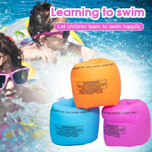 Kids' Swimming Circle with Multiple Inflatable Airbags - Fun Design! - Aqova
