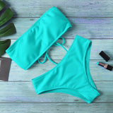 Ladies Bikini One Piece Solid Color - Aqova