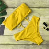 Ladies Bikini One Piece Solid Color - Aqova