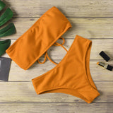 Ladies Bikini One Piece Solid Color - Aqova