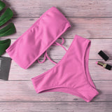 Ladies Bikini One Piece Solid Color - Aqova